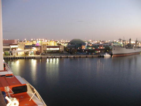 The dock in Tampa